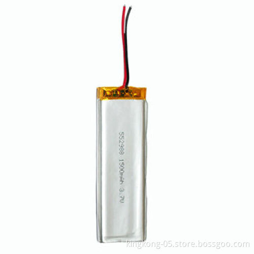1,500mAh, LiPo Rechargeable Battery